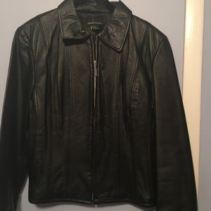 Leather Jacket. XL